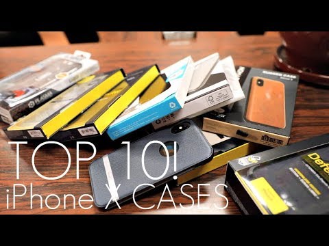 TOP 10 iPhone X Cases of 2018!