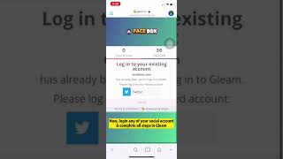 Facebox Referral Campaign Tutorial - Mobile Version 500,000 Fbox Token Up For Grab
