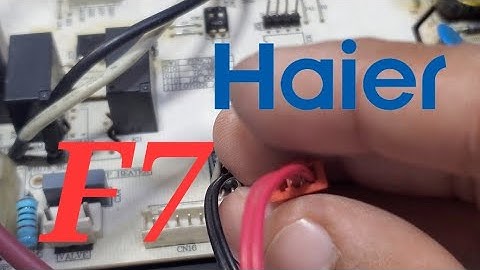 Haier DC inverter AC  F7 error code#254