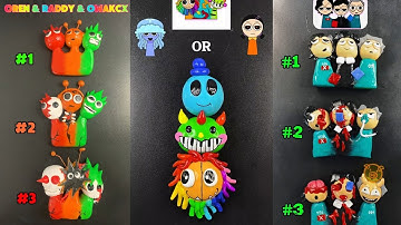 Sprunki 🌈 Clay Color Mixing Challenge with Sprunki Incredibox | All Phases Compilation