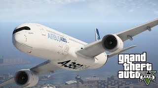 GTA V Airbus A350-900XWB (MOD)