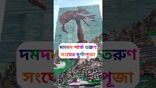 Dumdum Park Tarun Sangha Durga Puja 2024 #shorts #short #trending #durgapuja #shortvideo #shortsfeed