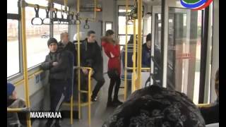 Видео 16 новых автобусов с сегодняшнего дня будут курсировать по маршруту «Махачкала – Каспийск» от РГВК Дагестан, 1-й  проезд, Махачкала, Россия