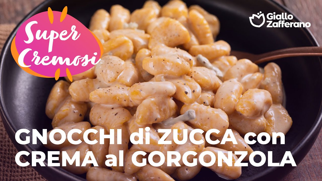 Gnocchi di Zucca con Crema al Gorgonzola