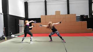 ECSPC LV 2 Stage Combat - Loretta Hope & Ciara O'Sullivan