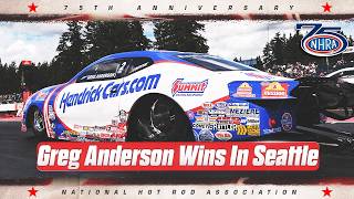 Greg Anderson wins in Seattle