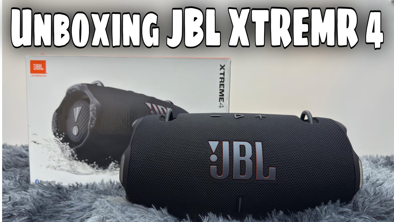 UNBOXING JBL XTREME 4