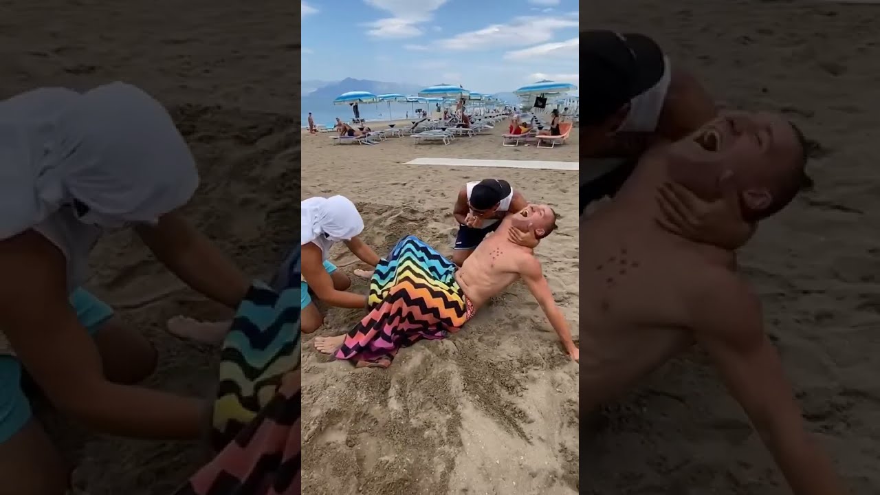 Man giving birth two babies