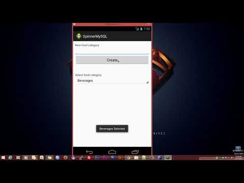 Android Populating Spinner data from MySQL Database
