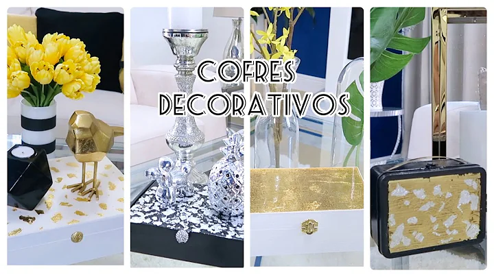 COMO HACER COFRES DECORATIVOS QUE LUZCAN FINOS  //...