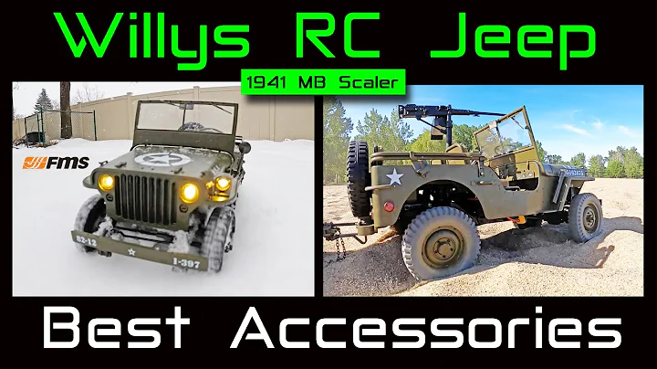 Willys RC Jeep - 1941 MB Scaler - Best Accessories