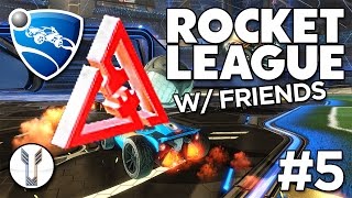 PLAYED BY PING! - Rocket League w/ Friends #5