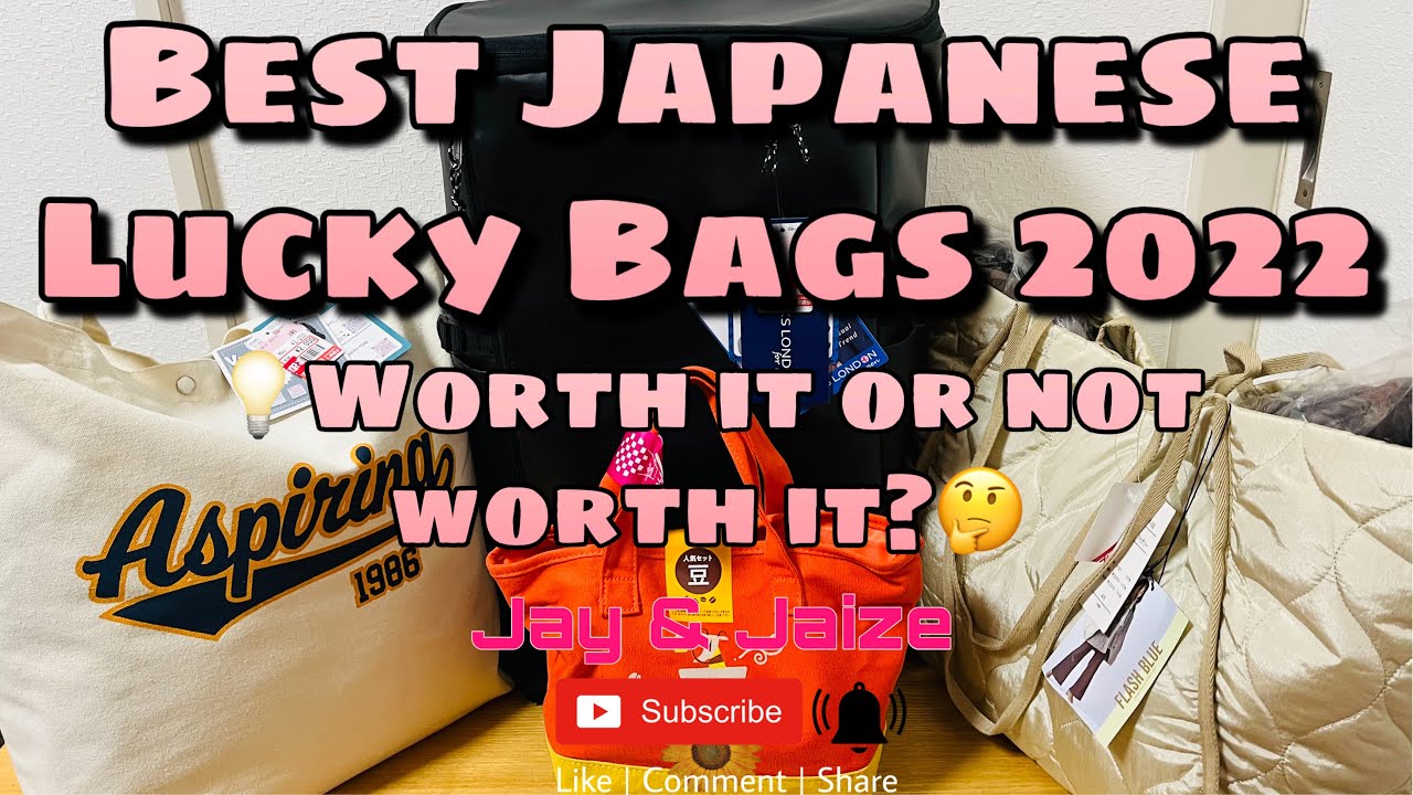 BEST JAPANESE LUCKY BAG DEALS 2022 🛍 #LifeInJapan