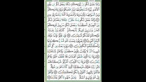 سورة النحل الصفحة ٢٧٦