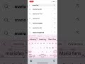 How to search @mariofanchannel on YT
