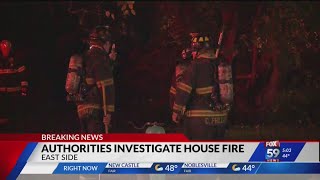 House fire on Indy's east side under investigation