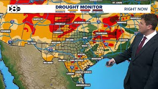 DFW Weather | Looking at drought levels across the state ahead of summer, 14 day forecast