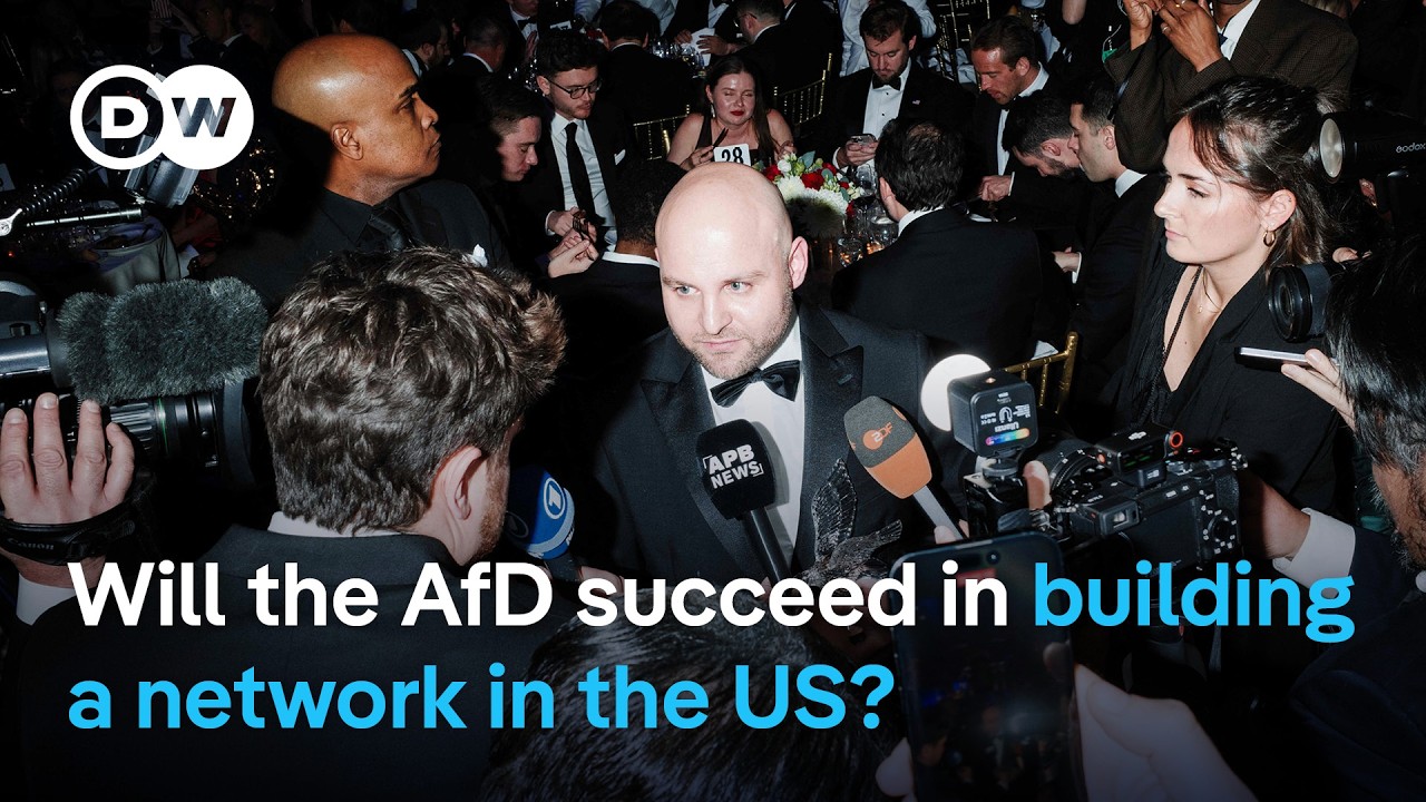 German AfD courts MAGA as Europe's far right surges | DW News