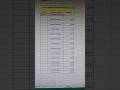 serial number insert different rows in excel #excel triks #trip##