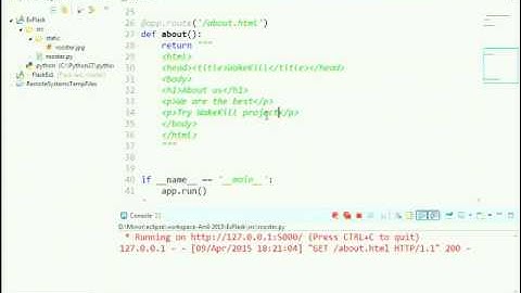 13. Flask - AmI-2015