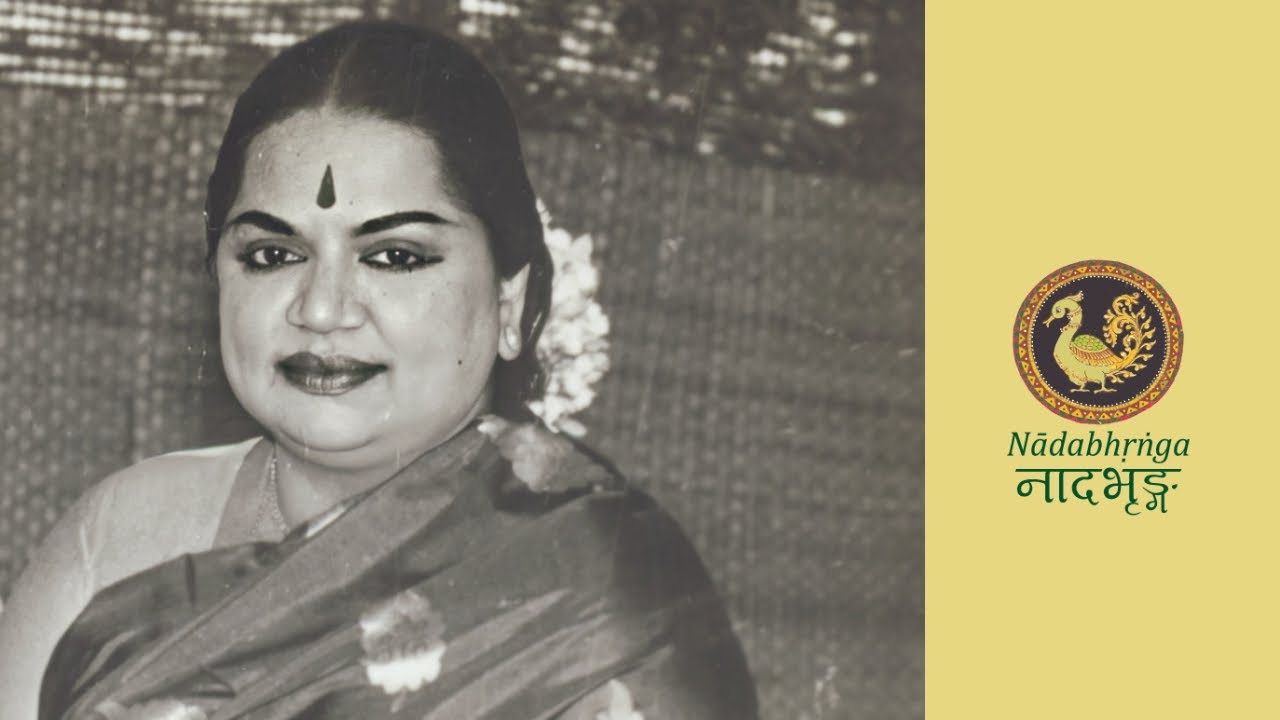 M L Vasanthakumari at The Music Academy, Madras, 30.12.1960 - YouTube