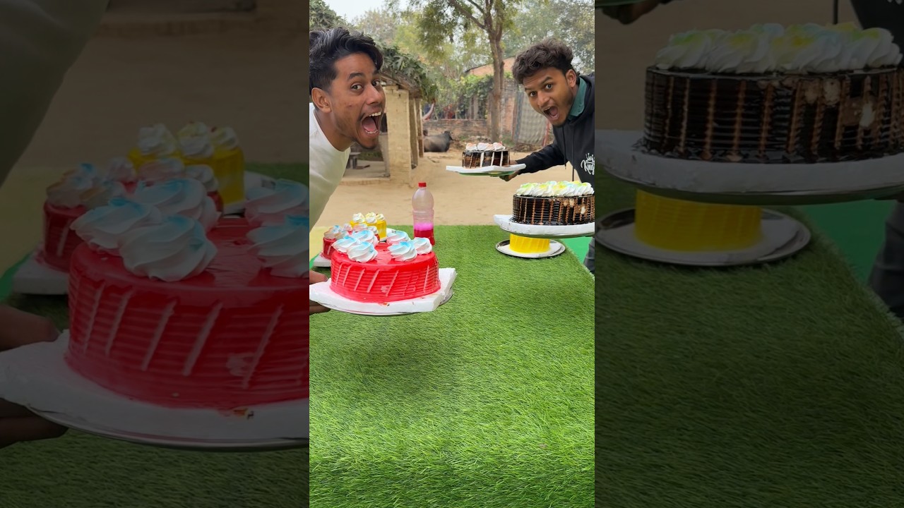 Amazing bottle flip and win cake🎂 family challenge ✅️ 