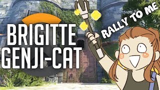 Brigitte meets Genji-Cat | Overwatch Comic Dub