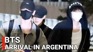BTS OT7 Meninggalkan Chili & Menuju Argentina Untuk Tur Arirang di Buenos Aires VIDEO LENGKAP 2026