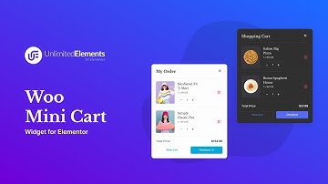 Woo Mini Cart Widget for Elementor