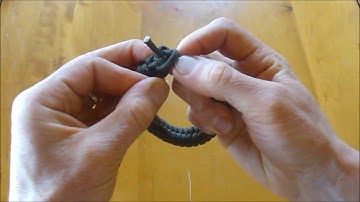 Quick Deploy Paracord Bracelet, POV