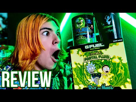 “Unstable Portal Fluid” Rick and Morty GFuel Review!