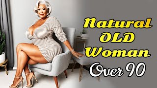 Natural Older Women Over 90 In Stunning Classy Outfits 💖 Fashion By Aisha Ep. 3