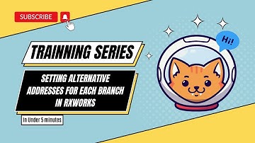 Efficiently Manage Multiple Branches: Alternate Addresses in RxWorks