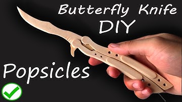 CS:GO Butterfly knife popsicle DIY Tutorial