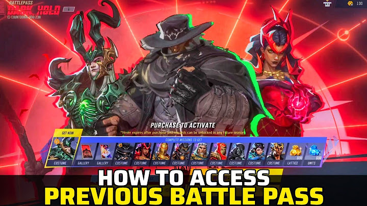 How to Access Previous Luxury Battle Pass | Marvel Rivals