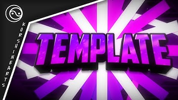 Template | purple 2D intro