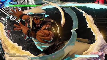 STREET FIGHTER V (BETA) Rashid Combo