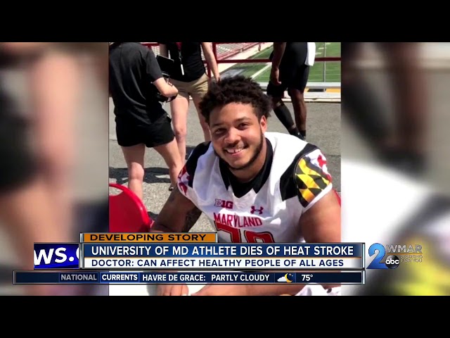 Heat Stroke Danger Highlighted by Teen Football Player's Death class=