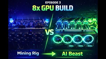 Building the Ultimate 8xGPU AI Dev Rig: CPU Water Block & GPU Setup