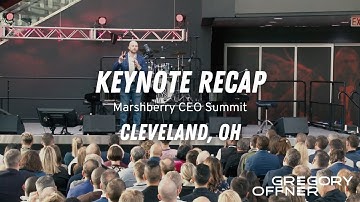 CEO Summit - Keynote Recap Video