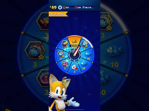 Sonic Dash Effects Spin Wheel 2