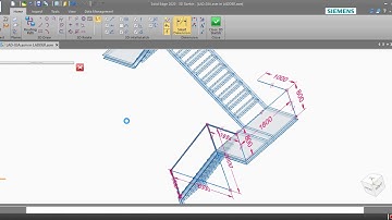 Solid edge frame tutorial #2 ( Ladder Part 3 )