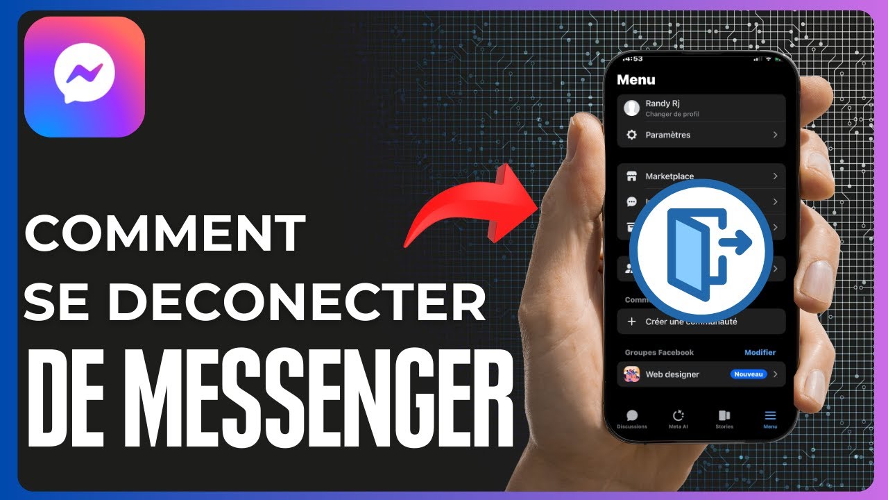 Comment Se Déconnecter De Messenger Facile - YouTube