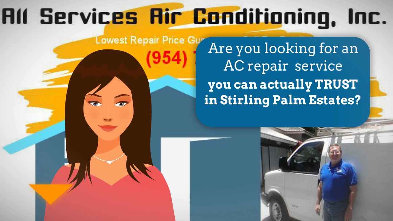 AC Repair Stirling Palm Estates | (954) 749-0800 | Lowest Stilring Palm Estates AC Repair Prices