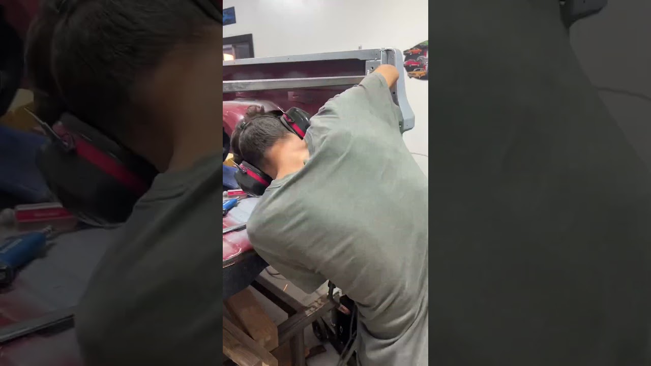 Blazer rear floor patch pt2 