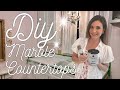 ✨NEW!! MARBLE COUNTERTOPS DIY RITZ PARIS IN MY KITCHEN~MAKEOVER~Pt. 3 ✨🥰 Olivia's Romantic Home DIY