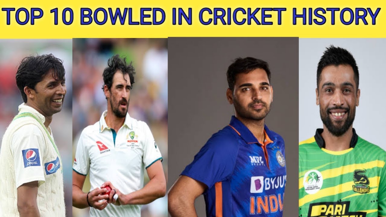 top 10 bowled in cricket history - YouTube