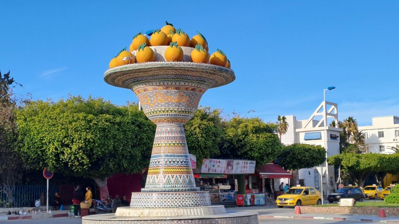 Nabeul sa région Hammamet Tunisie - Mars 2024