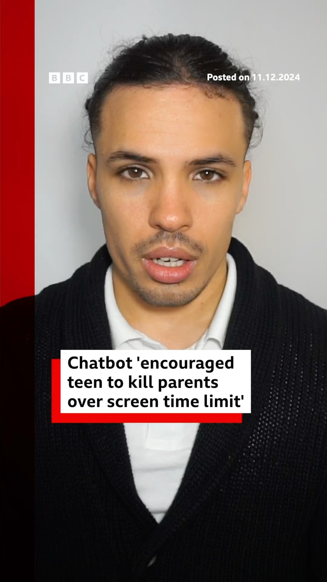 Chatbot 'encouraged teen to kill parents over screen time limit'. #CharacterAI #BBCNews