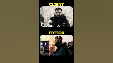 Client Expectations vs. Editor Reality😂😂 #shortvideo #clients